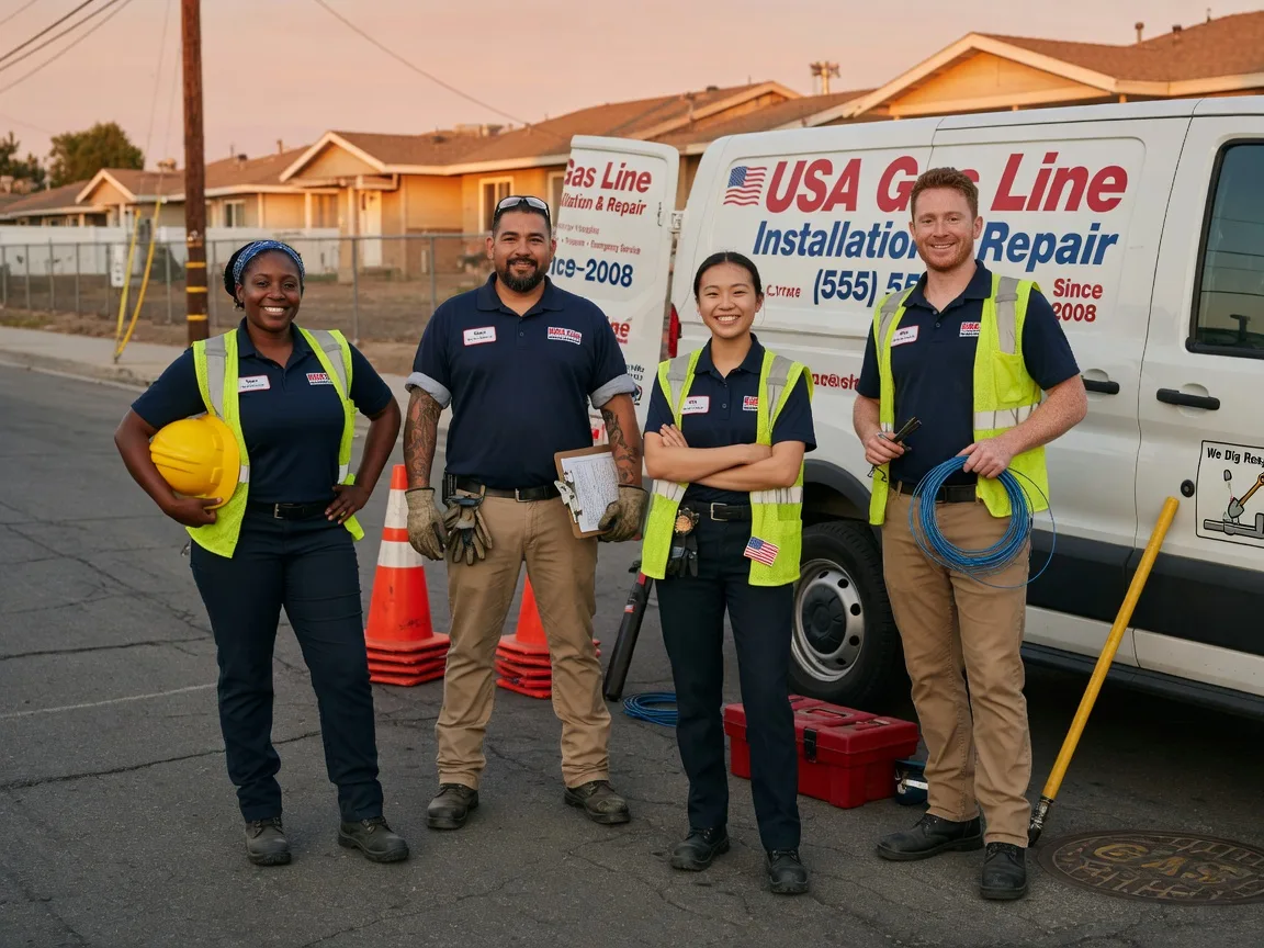 Gas Line Installation company in Woodruff, AZ